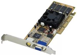 Graphic Card Prolink PixelView Nvidia GeForce2 MX400 64MB Sdram MVGA-NVG11AM AGP - Picture 1 of 2