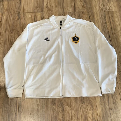 Adidas Los Angeles LA Galaxy White Track Jacket Men’s XL Cover