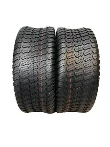 2 Reifen Hufeisen 18x6,5x8 6lagig Schwerlast Rasenmäher & Traktorreifen - Bild 1 von 10