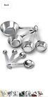 Hatrigo Stainless Measuring Cups And Spoons Set