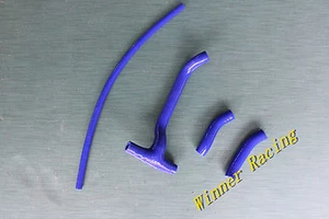 Fit Sherco SE-R 250/300:SE 250i-R/300i-R 2012-2015 Silicone radiateur hose Blue - Picture 1 of 5