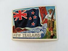 1956 TOPPS FLAGS OF THE WORLD NEW ZEALAND #68
