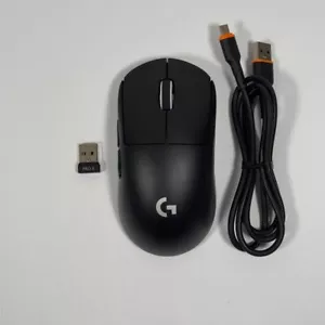 Logitech G PRO X SUPERLIGHT Wireless Gaming Mouse Ultra-Lightweight HERO 25K DPI - Picture 1 of 6