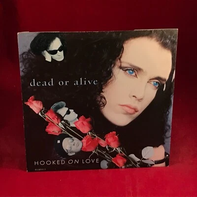DEAD OR ALIVE Hooked On Love 1987 UK 7" vinyl single original 45 record A - Image 1 of 4