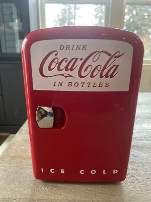 Coca-Cola Koolatron Retro Mini Fridge, Personal Cooler , Item ID KWC-4 - Image 1 of 4
