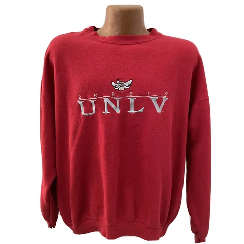 UNLV running rebels Hey Reb Sweatshirt adult XL las vegas ncaa football collage Cover