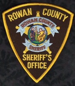 Rowan County North Carolina N.C. Sheriff Shoulder Patch - Picture 1 of 2