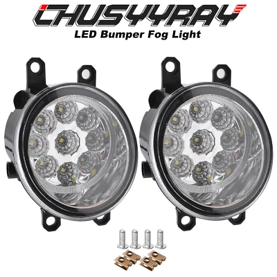 2x LED parachoques luz antiniebla lámpara de conducción 6000 k para Lexus IS F 2008 2009 2010-2013 Foto 1 de 4