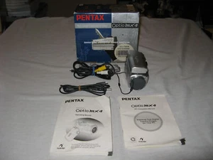 Pentax Optio MX4 Digital Camera Photo & Video Includes Cables & Intructions  - Picture 1 of 11