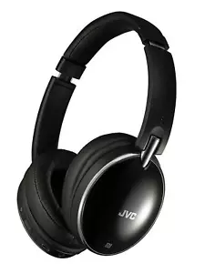 JVC Noise Canceling Headphone HA-S88BN Bluetooth NFC Built-in microphone New - Picture 1 of 1