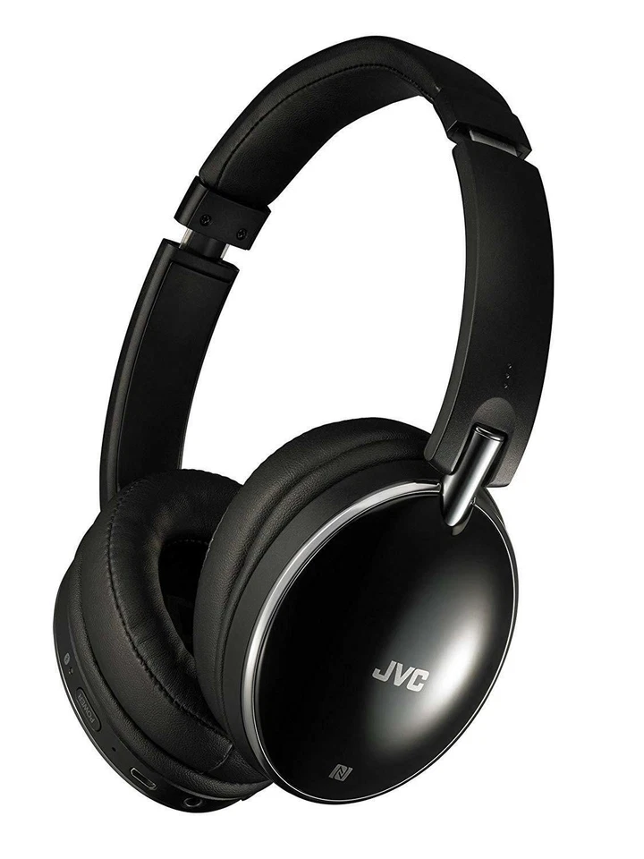 JVC Noise Canceling Headphone HA-S88BN Bluetooth NFC Built-in microphone New - Image 1 of 1