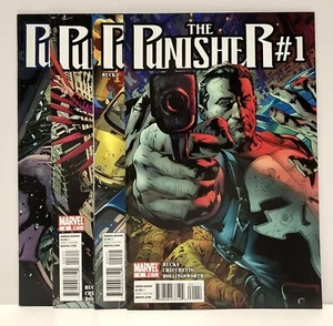 PUNISHER #s 1 2 3 4 [9th 2011 4 Comics Marvel] Casi Nuevo 1st Rucka Rachel Cole Alves - Imagen 1 de 7