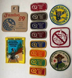 Lote 1 parches vintage de Boy Scouts años 80 - Imagen 1 de 7