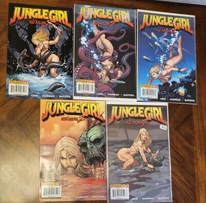 JUNGLE GIRL S2, 1-5 NM Complete 2007 Series Dynamite Comics Frank Cho NM - Picture 1 of 6