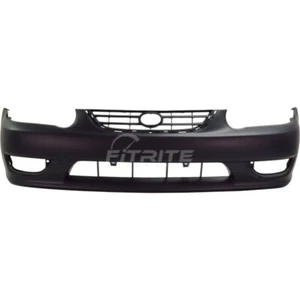 Front Bumper Cover Primed Fits Toyota Corolla 2001-2002 4-Door 1.8L TO1000217 - Picture 1 of 6