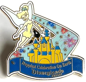 TINKER 2005 DISNEYLAND RESORT HAPPIEST CELEBRATION ON EARTH ENERGIZADOR PIN TRADER - Imagen 1 de 3