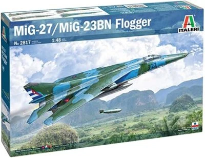 MIG-27/MIG-23BN FLOGGER ITALERI SCALA 1:48 - Immagine 1 di 4