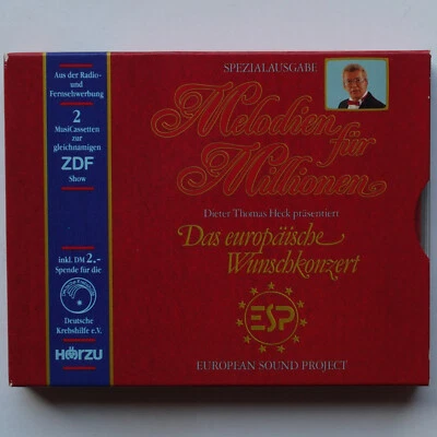 💥💥💥MELODIEN FÜR MILLIONEN - DIETER THOMAS HECK - HÖRZU - 2 MUSIK CASSETTEN - Bild 1 von 4