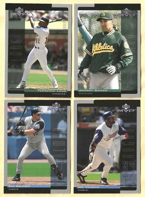 2001 Upper Deck MVP baseball - You Pick 'Em - Image 1 of 2