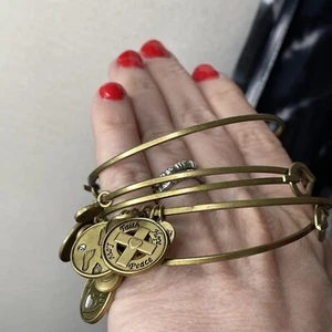 Set Simply Me Bettelarmband Messing Haken Beziehung Charms Sohn Tochter - Bild 1 von 12