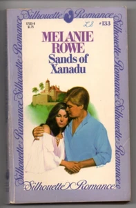 Sands of Xanadu 1982 Paperback Book Melanie Rowe Silhouette Romance Palm Beach - Picture 1 of 4