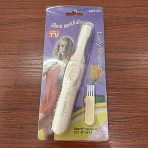 NEW Sea Maiden Lady SHAVER Bikini Face Razor Portable Travel As Seen on TV - Picture 1 of 4