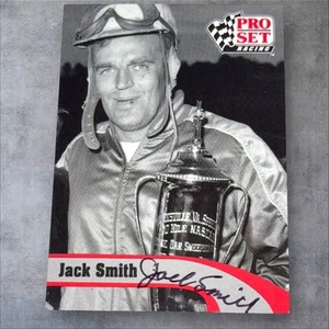 Jack Smith 1992 PRO SET #L23 LEGENDS VINTAGE NASCAR PIONEER autographed card - Picture 1 of 1