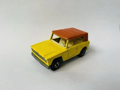 Matchbox Lesney Superfast No 18 Field Car Yellow Diecast Toy Vintage - Image 1 of 4