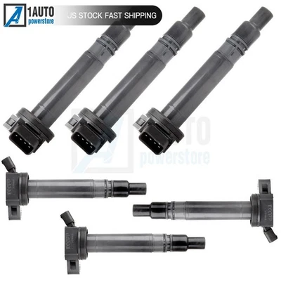 Bobinas de encendido 6 piezas para Lexus GS450h LX570 2005-2016 Toyota Land Cruiser 4,6 L Foto 1 de 4