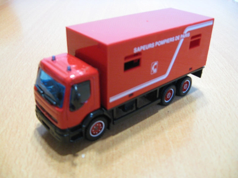 RENAULT PREMIUM POMPIERS SOLIDO 1/50 TONER GAM II - Photo 1/4