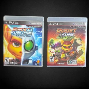 Ratchet & Clank Future A Crack in Time and All 4 One PlayStation 3 CIB Mint - Picture 1 of 6