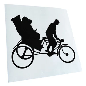 Autocollant Fahrradrikscha Pilote Tricycle Auto-Adhésif Auto Vélo Camion - Bild 1 von 182