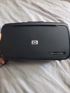 HP Photosmart A526 Q8526A black Compact Inkjet Digital Photo Printer Not Tested - Picture 1 of 5