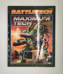 Maximum Tech: Battletech Rules Expansion (1999, FASA) - Bild 1 von 3