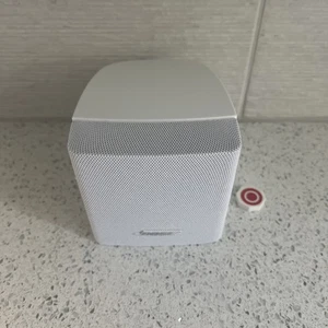 1X BOSE Singlecube Speaker white Lifestyle & Acoustimass New. - Picture 1 of 10