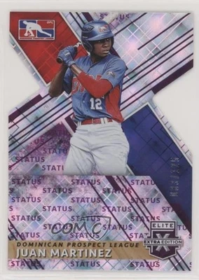 2019 Panini Elite Extra Edition Status Purple Die-Cut /125 Fidel Montero #188 - Image 1 of 2