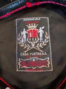  Boina Vasca Elosegui Negra Super Lujo Talle 12 Hecha en España Gorra 100% Lana - Imagen 1 de 6
