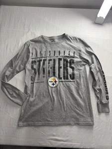 Pittsburgh Steelers Super Bowl 40 Champions NFL Pgh Football Large Tee Shirt M - Picture 1 of 9