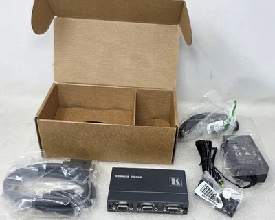 NOS Kramer VP-400K 1:4 Computer Graphics Video Distribution Amplifier - Image 1 of 4