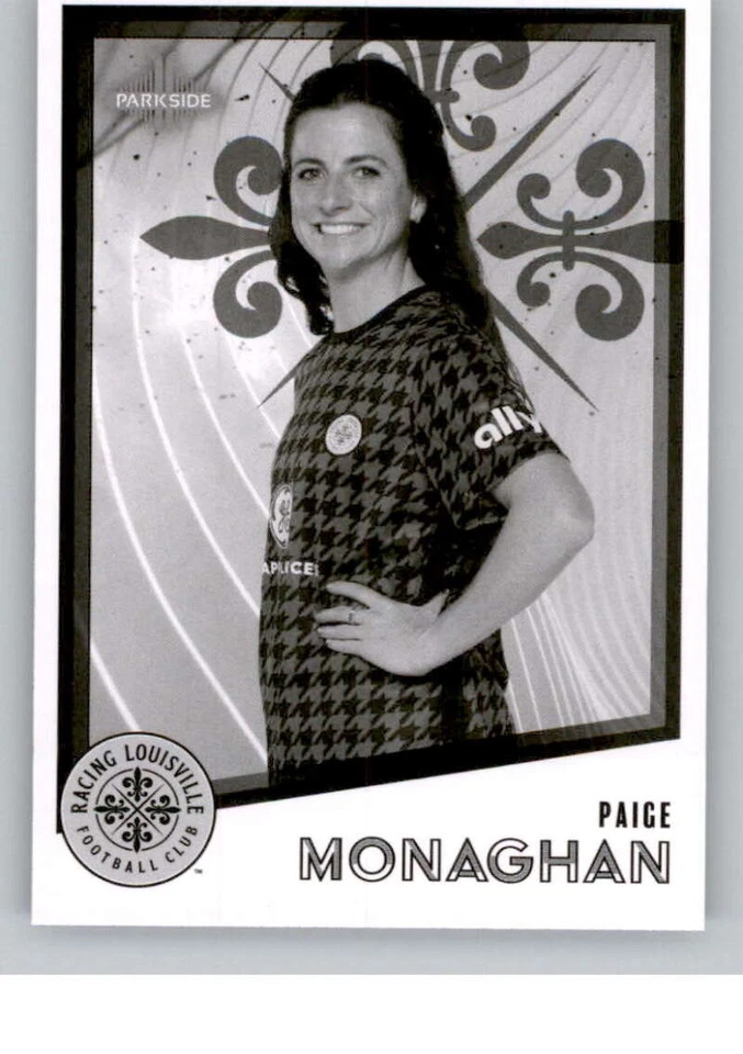 2023 Parkside NWSL National Women's Soccer League Black and White Parallel Cards - Image 1 of 1