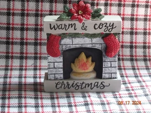 NEU BLÜTENEIMER WARM & GEMÜTLICH WEIHNACHTSKAMIN - Bild 1 von 9