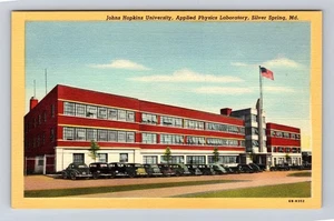 Silver Springs MD-Maryland, Johns Hopkins University, Vintagecard - Bild 1 von 2