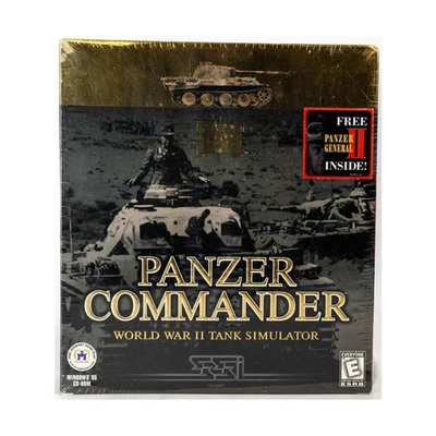 SSI Computer Wargame Panzer Commander (Digital Combat Series Ed) SW (VG+/New) - Image 1 of 2