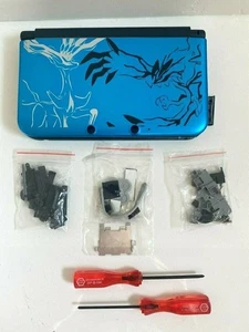 Replacement Housing for 2015 Nintendo 3DS XL Shell Screen Tools Pokemon Blue - Picture 1 of 3