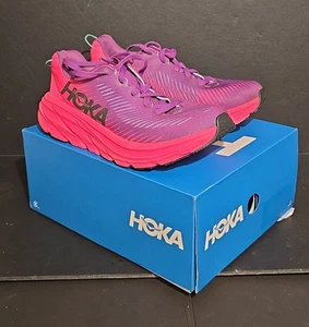 Hoka One One Women's Rincon 3 Beautyberry/Knockout Pink 1119396-BKPNK Sz 5.5B - Picture 1 of 12