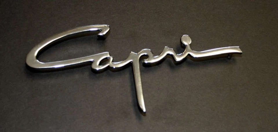 Lincoln Capri 1952-1956 cuarto panel y placa de identificación de puerta escritura nuevo BD-16098-A Foto 1 de 1