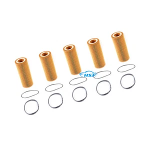 5Pcs Oil Filter Kit Fit For AUDI A6 #06E115562A# - Picture 1 of 10