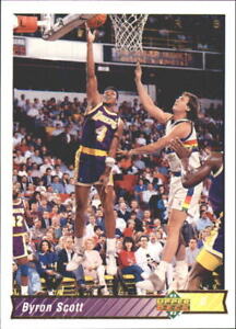 1992-93 Upper Deck International Italian Basketball Card #192 Byron Scott