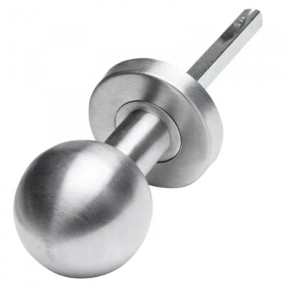 Bouton de porte moderne en acier inoxydable pour portes d'entrée et portes in... - Photo 1/2