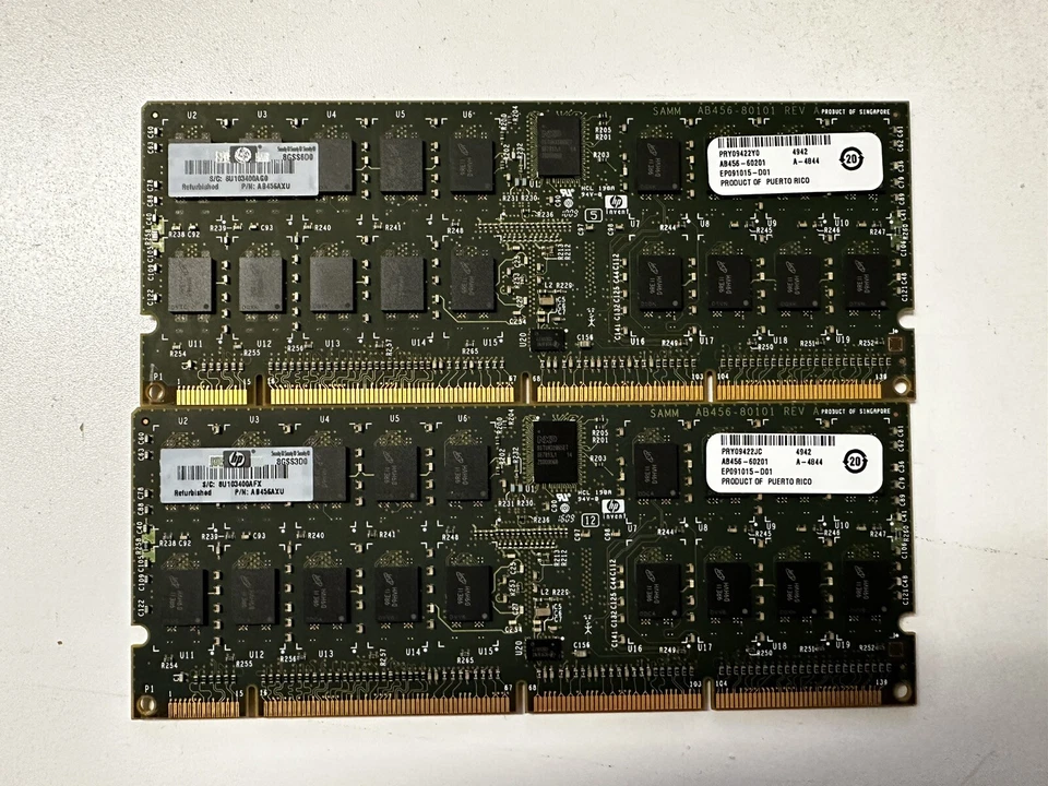 HP AB456A 16GB Memory Kit For RP7740 RX8640 2x 8GB AB456-60201 - Image 1 of 1